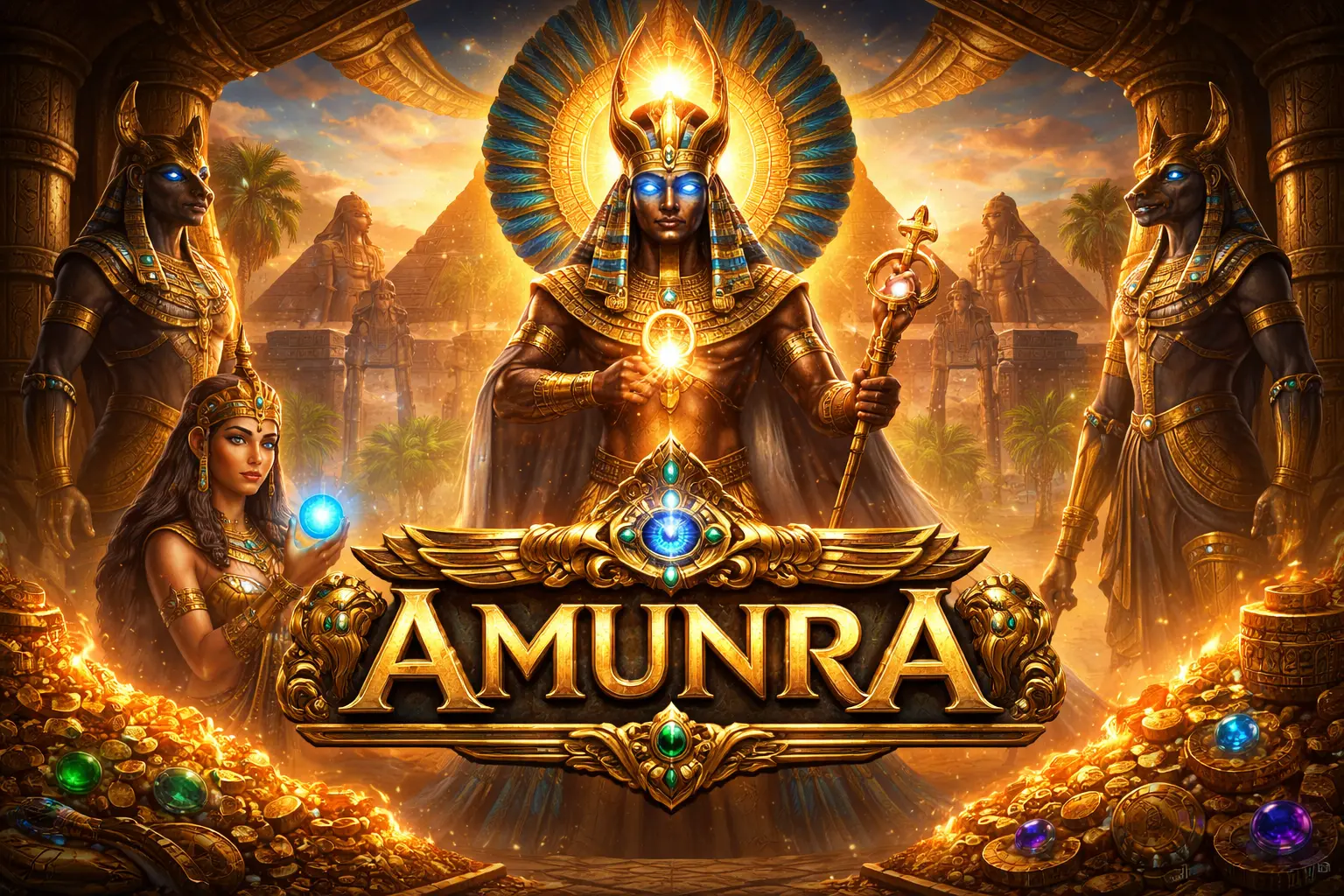 Amunra Casino - Ókori Egyiptom kincsei